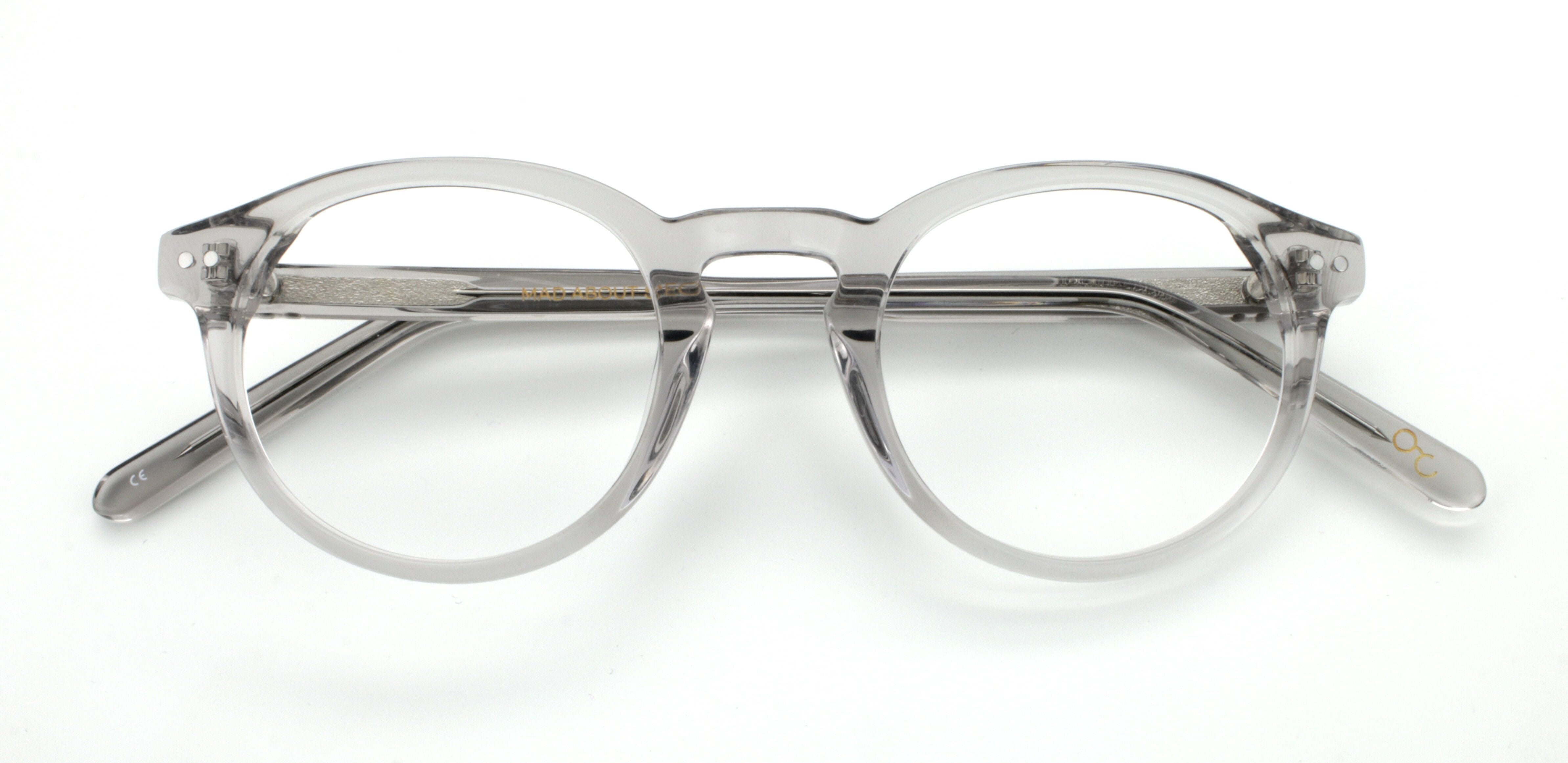 Mens clear outlet acetate glasses